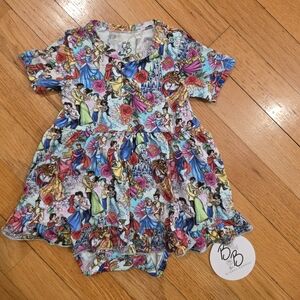 Bubbas Bamboo Princess Dress With Bodysuit